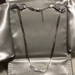 Silver necklace